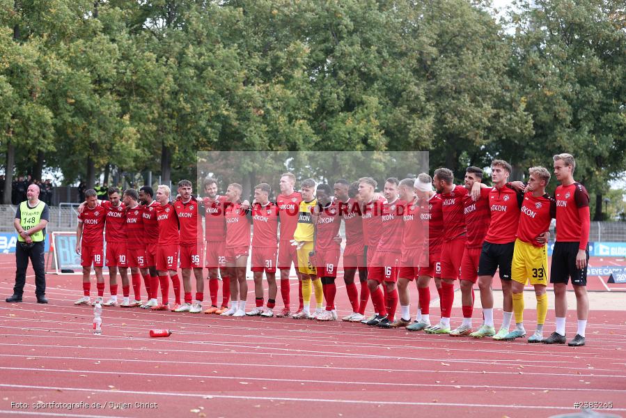 Team, Sachs Stadion, Schweinfurt, 03.10.2023, sport, action, BFV, Saison 2023/2024, Fussball, 13. Spieltag, Regionalliga Bayern, FWK, FCS, FC Würzburger Kickers, 1. FC Schweinfurt 1905 - Bild-ID: 2383265