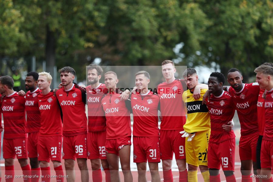 Team, Sachs Stadion, Schweinfurt, 03.10.2023, sport, action, BFV, Saison 2023/2024, Fussball, 13. Spieltag, Regionalliga Bayern, FWK, FCS, FC Würzburger Kickers, 1. FC Schweinfurt 1905 - Bild-ID: 2383266