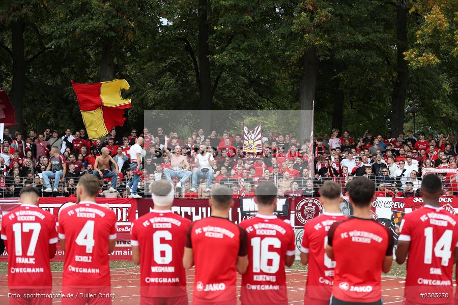 Team, Sachs Stadion, Schweinfurt, 03.10.2023, sport, action, BFV, Saison 2023/2024, Fussball, 13. Spieltag, Regionalliga Bayern, FWK, FCS, FC Würzburger Kickers, 1. FC Schweinfurt 1905 - Bild-ID: 2383270
