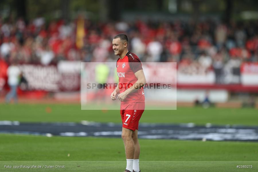 Sachs Stadion, Schweinfurt, 04.10.2023, sport, action, BFV, Saison 2023/2024, Fussball, 13. Spieltag, Regionalliga Bayern, FWK, FCS, FC Würzburger Kickers, 1. FC Schweinfurt 1905 - Bild-ID: 2383273