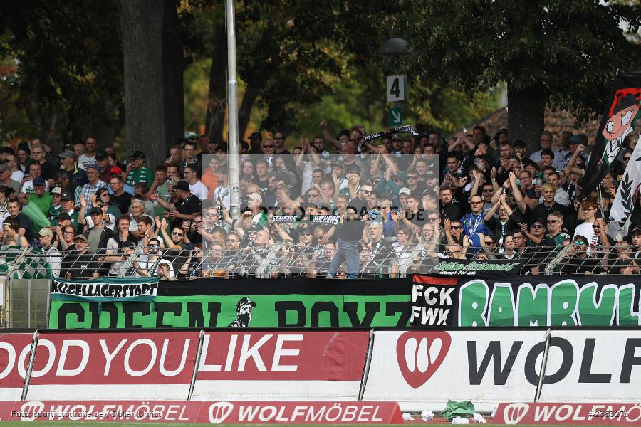 Sachs Stadion, Schweinfurt, 04.10.2023, sport, action, BFV, Saison 2023/2024, Fussball, 13. Spieltag, Regionalliga Bayern, FWK, FCS, FC Würzburger Kickers, 1. FC Schweinfurt 1905 - Bild-ID: 2383276