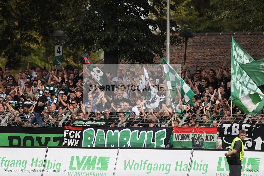 Sachs Stadion, Schweinfurt, 04.10.2023, sport, action, BFV, Saison 2023/2024, Fussball, 13. Spieltag, Regionalliga Bayern, FWK, FCS, FC Würzburger Kickers, 1. FC Schweinfurt 1905 - Bild-ID: 2383278