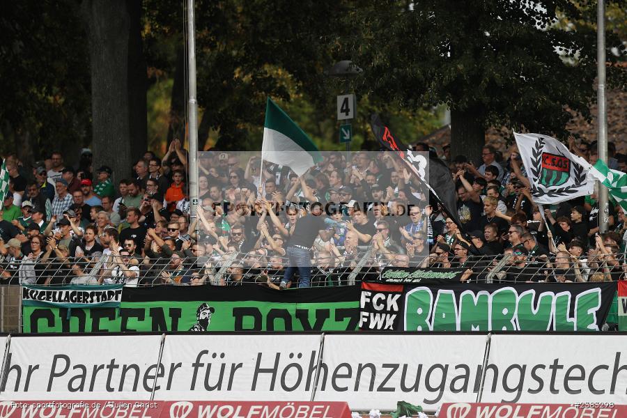 Sachs Stadion, Schweinfurt, 04.10.2023, sport, action, BFV, Saison 2023/2024, Fussball, 13. Spieltag, Regionalliga Bayern, FWK, FCS, FC Würzburger Kickers, 1. FC Schweinfurt 1905 - Bild-ID: 2383298