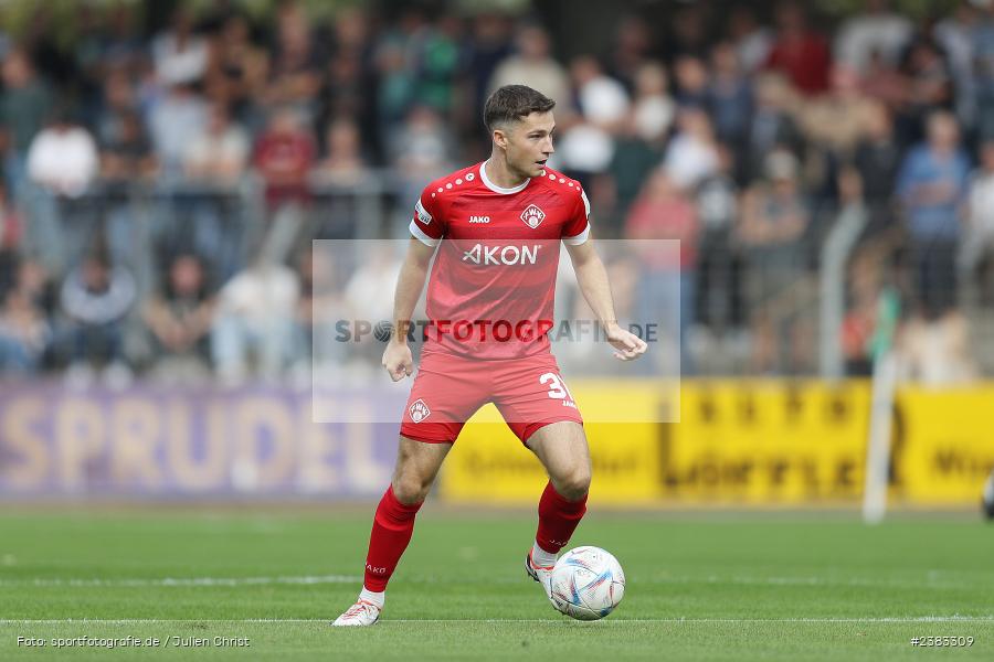 Tim Kraus, Sachs Stadion, Schweinfurt, 04.10.2023, sport, action, BFV, Saison 2023/2024, Fussball, 13. Spieltag, Regionalliga Bayern, FWK, FCS, FC Würzburger Kickers, 1. FC Schweinfurt 1905 - Bild-ID: 2383309