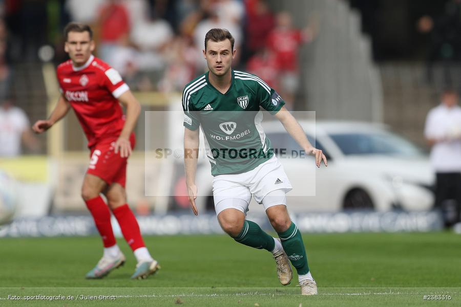 Fabio Bozesan, Sachs Stadion, Schweinfurt, 04.10.2023, sport, action, BFV, Saison 2023/2024, Fussball, 13. Spieltag, Regionalliga Bayern, FWK, FCS, FC Würzburger Kickers, 1. FC Schweinfurt 1905 - Bild-ID: 2383316