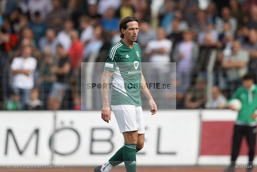 Lukas Billick, Sachs Stadion, Schweinfurt, 04.10.2023, sport, action, BFV, Saison 2023/2024, Fussball, 13. Spieltag, Regionalliga Bayern, FWK, FCS, FC Würzburger Kickers, 1. FC Schweinfurt 1905 - Bild-ID: 2383324