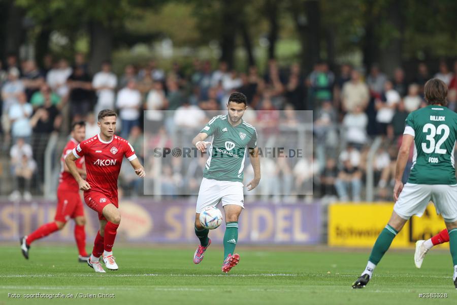 Adrian Istrefi, Sachs Stadion, Schweinfurt, 04.10.2023, sport, action, BFV, Saison 2023/2024, Fussball, 13. Spieltag, Regionalliga Bayern, FWK, FCS, FC Würzburger Kickers, 1. FC Schweinfurt 1905 - Bild-ID: 2383328