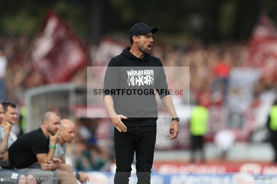 Marco Wildersinn, Sachs Stadion, Schweinfurt, 04.10.2023, sport, action, BFV, Saison 2023/2024, Fussball, 13. Spieltag, Regionalliga Bayern, FWK, FCS, FC Würzburger Kickers, 1. FC Schweinfurt 1905 - Bild-ID: 2383333