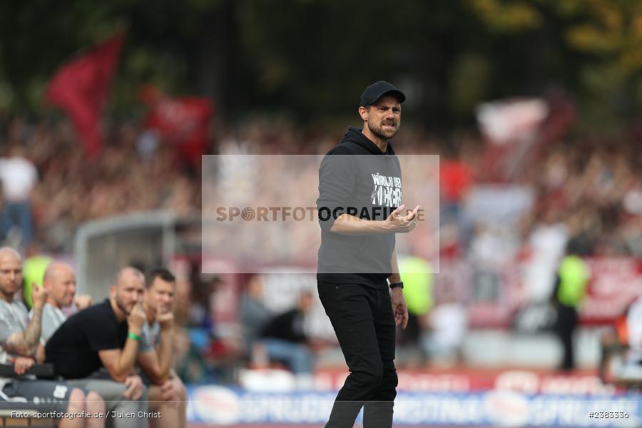 Marco Wildersinn, Sachs Stadion, Schweinfurt, 04.10.2023, sport, action, BFV, Saison 2023/2024, Fussball, 13. Spieltag, Regionalliga Bayern, FWK, FCS, FC Würzburger Kickers, 1. FC Schweinfurt 1905 - Bild-ID: 2383336