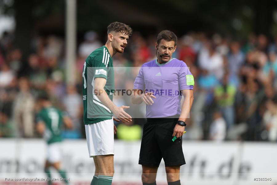 Sachs Stadion, Schweinfurt, 04.10.2023, sport, action, BFV, Saison 2023/2024, Fussball, 13. Spieltag, Regionalliga Bayern, FWK, FCS, FC Würzburger Kickers, 1. FC Schweinfurt 1905 - Bild-ID: 2383340