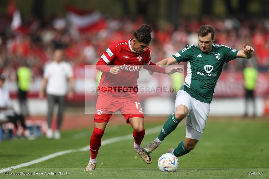 Ivan Franjic, Sachs Stadion, Schweinfurt, 04.10.2023, sport, action, BFV, Saison 2023/2024, Fussball, 13. Spieltag, Regionalliga Bayern, FWK, FCS, FC Würzburger Kickers, 1. FC Schweinfurt 1905 - Bild-ID: 2383365