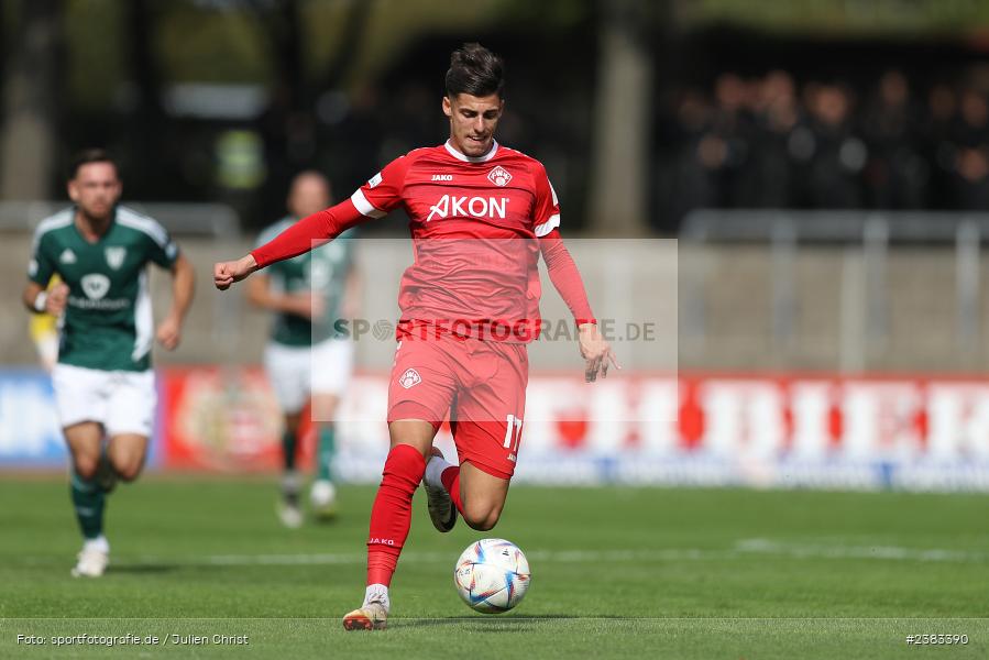 Ivan Franjic, Sachs Stadion, Schweinfurt, 04.10.2023, sport, action, BFV, Saison 2023/2024, Fussball, 13. Spieltag, Regionalliga Bayern, FWK, FCS, FC Würzburger Kickers, 1. FC Schweinfurt 1905 - Bild-ID: 2383390