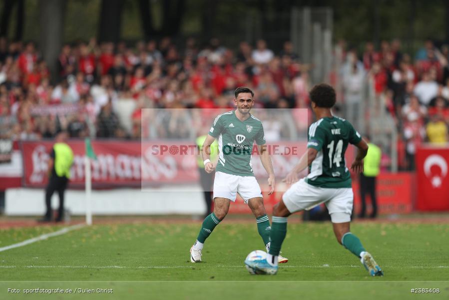 Severo Sturm, Sachs Stadion, Schweinfurt, 04.10.2023, sport, action, BFV, Saison 2023/2024, Fussball, 13. Spieltag, Regionalliga Bayern, FWK, FCS, FC Würzburger Kickers, 1. FC Schweinfurt 1905 - Bild-ID: 2383408