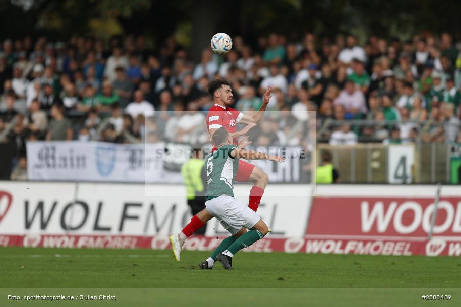 Pascal Moll, Sachs Stadion, Schweinfurt, 04.10.2023, sport, action, BFV, Saison 2023/2024, Fussball, 13. Spieltag, Regionalliga Bayern, FWK, FCS, FC Würzburger Kickers, 1. FC Schweinfurt 1905 - Bild-ID: 2383409