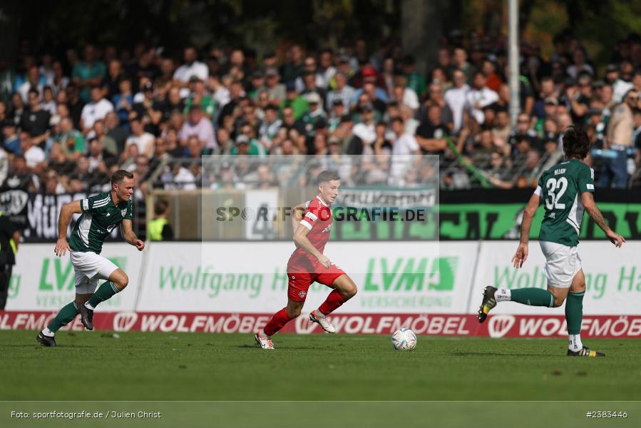 Tim Kraus, Sachs Stadion, Schweinfurt, 04.10.2023, sport, action, BFV, Saison 2023/2024, Fussball, 13. Spieltag, Regionalliga Bayern, FWK, FCS, FC Würzburger Kickers, 1. FC Schweinfurt 1905 - Bild-ID: 2383446