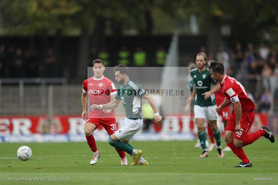 Sachs Stadion, Schweinfurt, 04.10.2023, sport, action, BFV, Saison 2023/2024, Fussball, 13. Spieltag, Regionalliga Bayern, FWK, FCS, FC Würzburger Kickers, 1. FC Schweinfurt 1905 - Bild-ID: 2383479