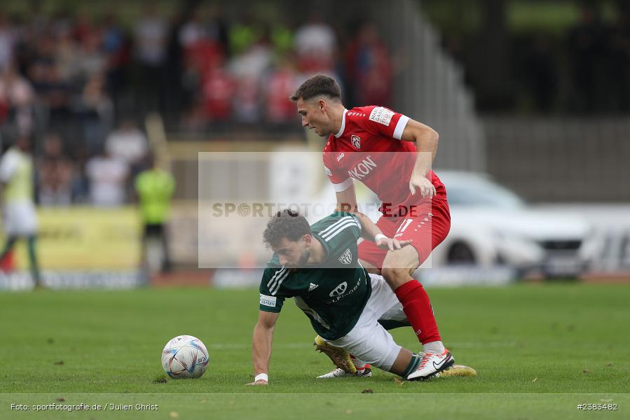 Sachs Stadion, Schweinfurt, 04.10.2023, sport, action, BFV, Saison 2023/2024, Fussball, 13. Spieltag, Regionalliga Bayern, FWK, FCS, FC Würzburger Kickers, 1. FC Schweinfurt 1905 - Bild-ID: 2383482