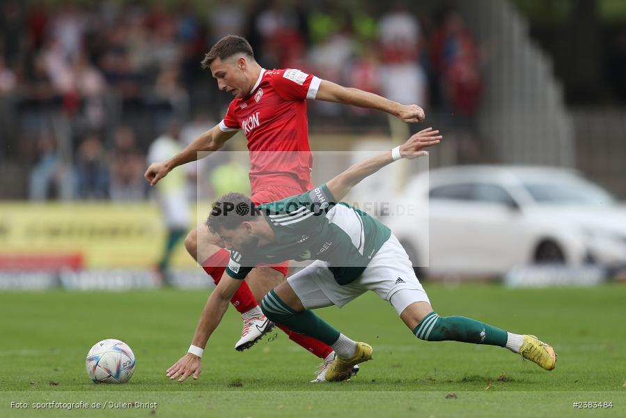 Sachs Stadion, Schweinfurt, 04.10.2023, sport, action, BFV, Saison 2023/2024, Fussball, 13. Spieltag, Regionalliga Bayern, FWK, FCS, FC Würzburger Kickers, 1. FC Schweinfurt 1905 - Bild-ID: 2383484