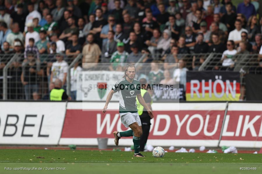 Sachs Stadion, Schweinfurt, 04.10.2023, sport, action, BFV, Saison 2023/2024, Fussball, 13. Spieltag, Regionalliga Bayern, FWK, FCS, FC Würzburger Kickers, 1. FC Schweinfurt 1905 - Bild-ID: 2383488