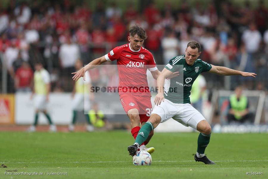 Sachs Stadion, Schweinfurt, 04.10.2023, sport, action, BFV, Saison 2023/2024, Fussball, 13. Spieltag, Regionalliga Bayern, FWK, FCS, FC Würzburger Kickers, 1. FC Schweinfurt 1905 - Bild-ID: 2383491