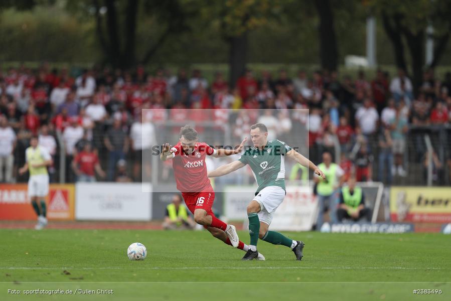 Sachs Stadion, Schweinfurt, 04.10.2023, sport, action, BFV, Saison 2023/2024, Fussball, 13. Spieltag, Regionalliga Bayern, FWK, FCS, FC Würzburger Kickers, 1. FC Schweinfurt 1905 - Bild-ID: 2383496