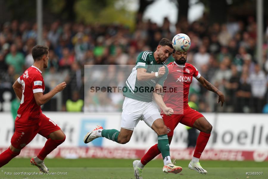 Severo Sturm, Sachs Stadion, Schweinfurt, 04.10.2023, sport, action, BFV, Saison 2023/2024, Fussball, 13. Spieltag, Regionalliga Bayern, FWK, FCS, FC Würzburger Kickers, 1. FC Schweinfurt 1905 - Bild-ID: 2383507