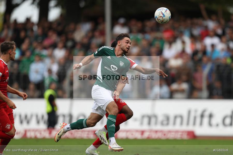 Severo Sturm, Sachs Stadion, Schweinfurt, 04.10.2023, sport, action, BFV, Saison 2023/2024, Fussball, 13. Spieltag, Regionalliga Bayern, FWK, FCS, FC Würzburger Kickers, 1. FC Schweinfurt 1905 - Bild-ID: 2383508