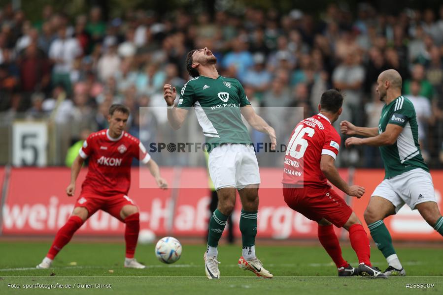 Severo Sturm, Sachs Stadion, Schweinfurt, 04.10.2023, sport, action, BFV, Saison 2023/2024, Fussball, 13. Spieltag, Regionalliga Bayern, FWK, FCS, FC Würzburger Kickers, 1. FC Schweinfurt 1905 - Bild-ID: 2383509