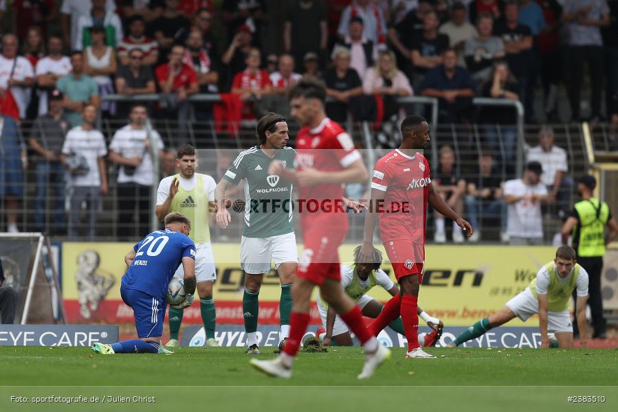 Sachs Stadion, Schweinfurt, 04.10.2023, sport, action, BFV, Saison 2023/2024, Fussball, 13. Spieltag, Regionalliga Bayern, FWK, FCS, FC Würzburger Kickers, 1. FC Schweinfurt 1905 - Bild-ID: 2383510