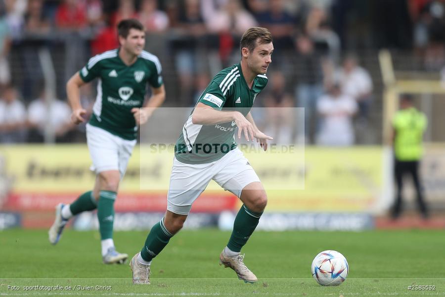 Sachs Stadion, Schweinfurt, 04.10.2023, sport, action, BFV, Saison 2023/2024, Fussball, 13. Spieltag, Regionalliga Bayern, FWK, FCS, FC Würzburger Kickers, 1. FC Schweinfurt 1905 - Bild-ID: 2383532