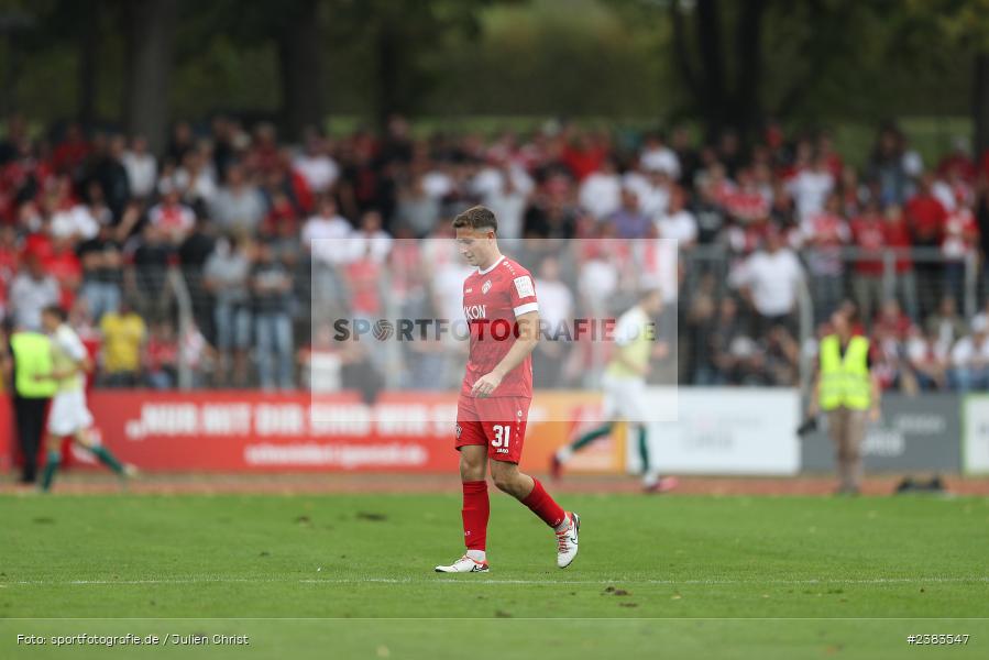 Sachs Stadion, Schweinfurt, 04.10.2023, sport, action, BFV, Saison 2023/2024, Fussball, 13. Spieltag, Regionalliga Bayern, FWK, FCS, FC Würzburger Kickers, 1. FC Schweinfurt 1905 - Bild-ID: 2383547