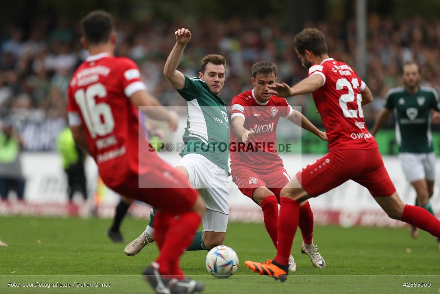 Sachs Stadion, Schweinfurt, 04.10.2023, sport, action, BFV, Saison 2023/2024, Fussball, 13. Spieltag, Regionalliga Bayern, FWK, FCS, FC Würzburger Kickers, 1. FC Schweinfurt 1905 - Bild-ID: 2383560