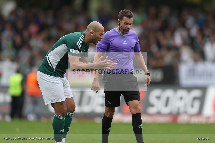 Sachs Stadion, Schweinfurt, 04.10.2023, sport, action, BFV, Saison 2023/2024, Fussball, 13. Spieltag, Regionalliga Bayern, FWK, FCS, FC Würzburger Kickers, 1. FC Schweinfurt 1905 - Bild-ID: 2383563