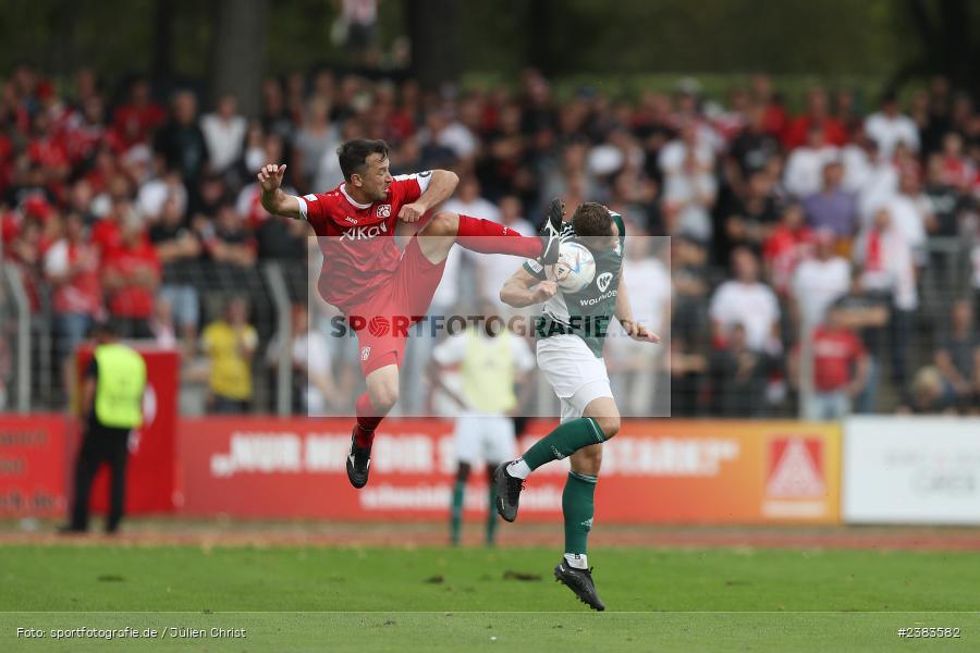Sachs Stadion, Schweinfurt, 04.10.2023, sport, action, BFV, Saison 2023/2024, Fussball, 13. Spieltag, Regionalliga Bayern, FWK, FCS, FC Würzburger Kickers, 1. FC Schweinfurt 1905 - Bild-ID: 2383582