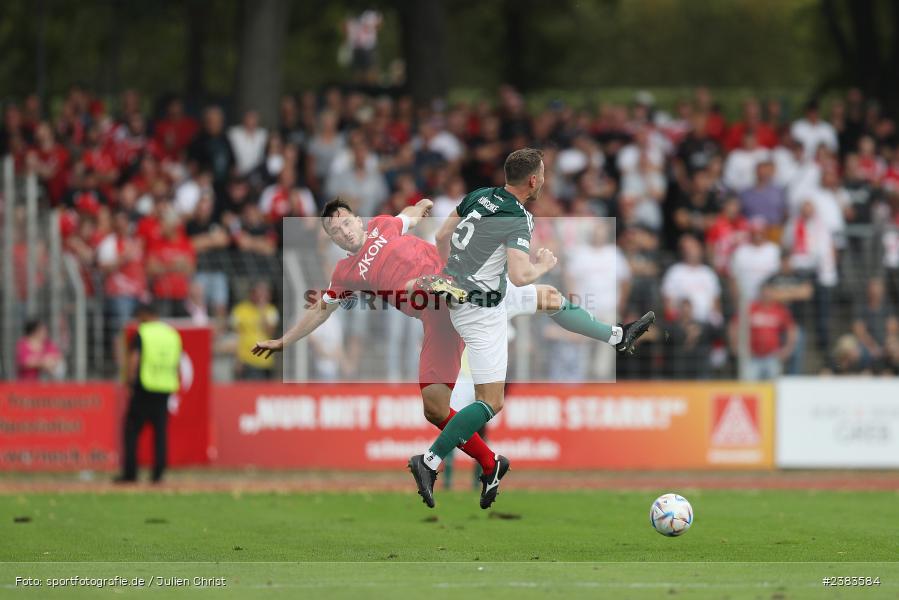 Sachs Stadion, Schweinfurt, 04.10.2023, sport, action, BFV, Saison 2023/2024, Fussball, 13. Spieltag, Regionalliga Bayern, FWK, FCS, FC Würzburger Kickers, 1. FC Schweinfurt 1905 - Bild-ID: 2383584