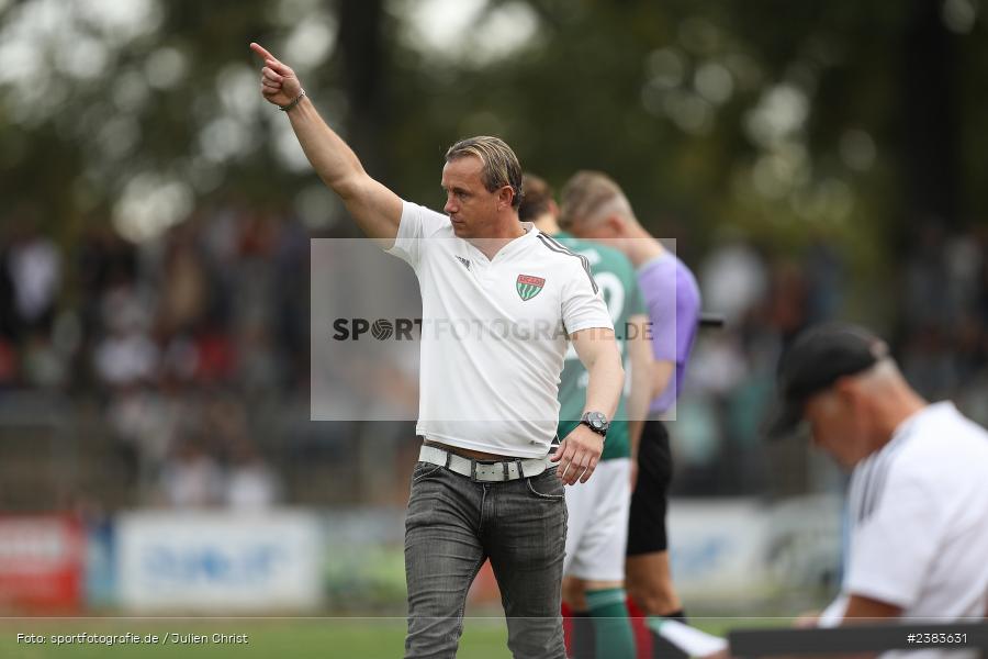 Marc Reitmaier, Sachs Stadion, Schweinfurt, 04.10.2023, sport, action, BFV, Saison 2023/2024, Fussball, 13. Spieltag, Regionalliga Bayern, FWK, FCS, FC Würzburger Kickers, 1. FC Schweinfurt 1905 - Bild-ID: 2383631