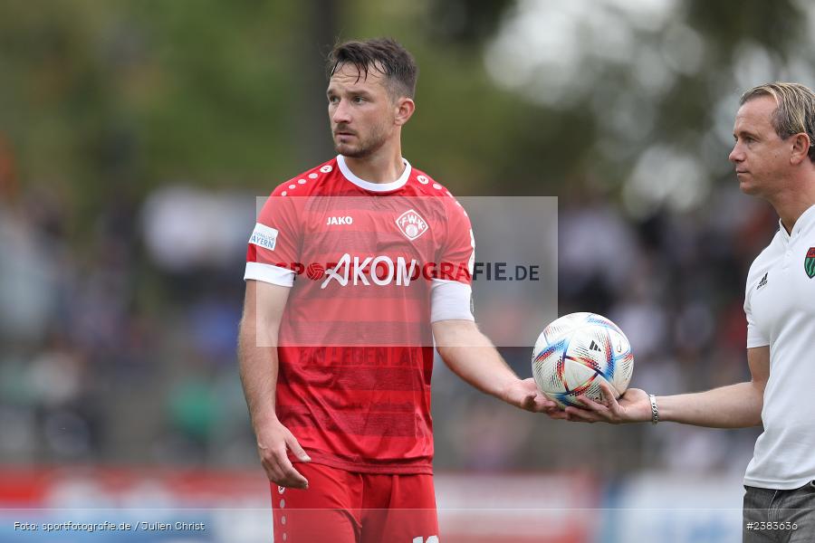 Sachs Stadion, Schweinfurt, 04.10.2023, sport, action, BFV, Saison 2023/2024, Fussball, 13. Spieltag, Regionalliga Bayern, FWK, FCS, FC Würzburger Kickers, 1. FC Schweinfurt 1905 - Bild-ID: 2383636