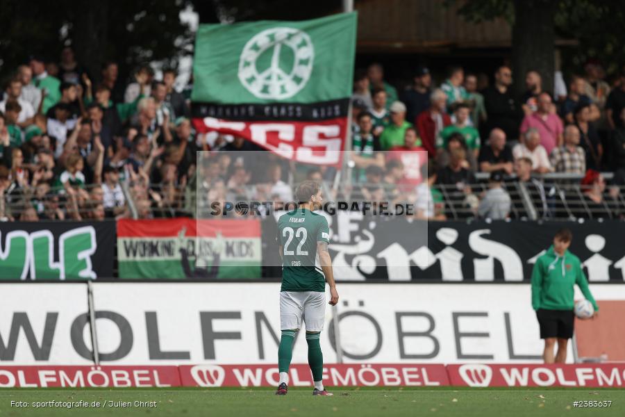 Sachs Stadion, Schweinfurt, 04.10.2023, sport, action, BFV, Saison 2023/2024, Fussball, 13. Spieltag, Regionalliga Bayern, FWK, FCS, FC Würzburger Kickers, 1. FC Schweinfurt 1905 - Bild-ID: 2383637