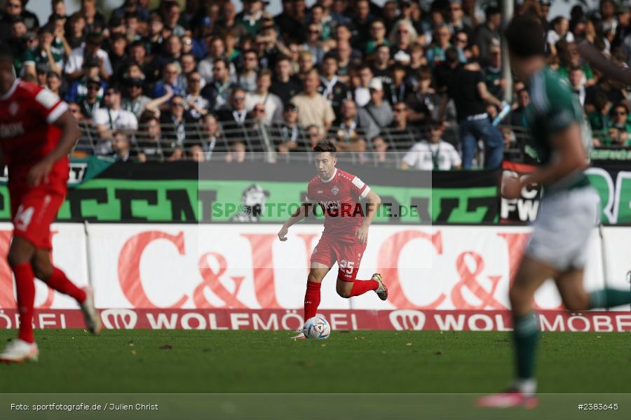Sachs Stadion, Schweinfurt, 04.10.2023, sport, action, BFV, Saison 2023/2024, Fussball, 13. Spieltag, Regionalliga Bayern, FWK, FCS, FC Würzburger Kickers, 1. FC Schweinfurt 1905 - Bild-ID: 2383645