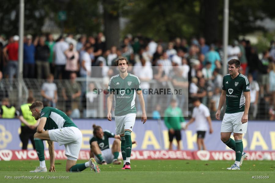 Sachs Stadion, Schweinfurt, 04.10.2023, sport, action, BFV, Saison 2023/2024, Fussball, 13. Spieltag, Regionalliga Bayern, FWK, FCS, FC Würzburger Kickers, 1. FC Schweinfurt 1905 - Bild-ID: 2383659