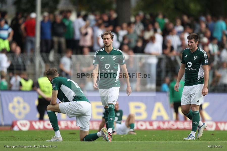 Sachs Stadion, Schweinfurt, 04.10.2023, sport, action, BFV, Saison 2023/2024, Fussball, 13. Spieltag, Regionalliga Bayern, FWK, FCS, FC Würzburger Kickers, 1. FC Schweinfurt 1905 - Bild-ID: 2383660