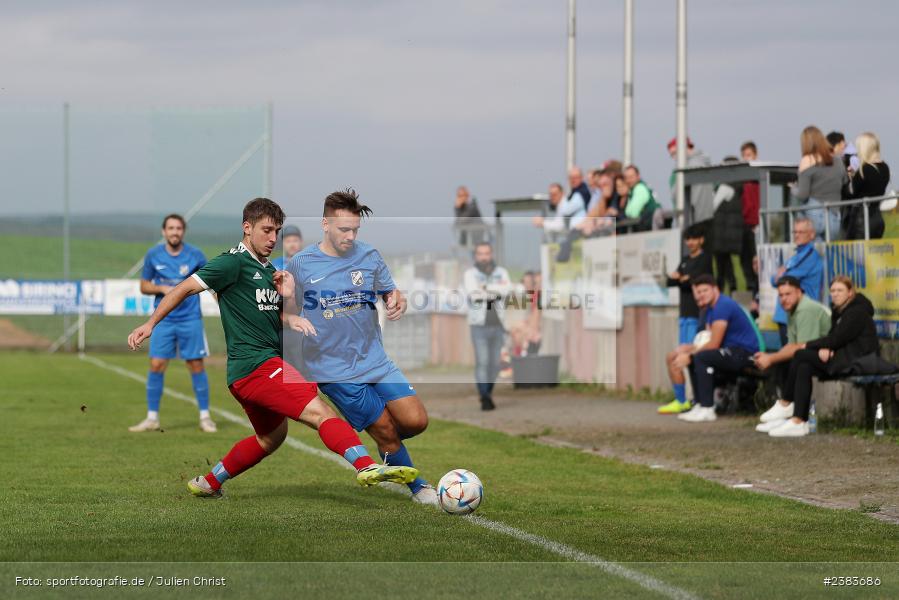 Antonio de Simone, Sportgelände, Esselbach, 08.10.2023, sport, action, BFV, Saison 2023/2024, Fussball, Kreisliga Würzburg, 11. Spieltag, HOM, FSV, TSV Homburg, FSV Esselbach-Steinmark - Bild-ID: 2383686