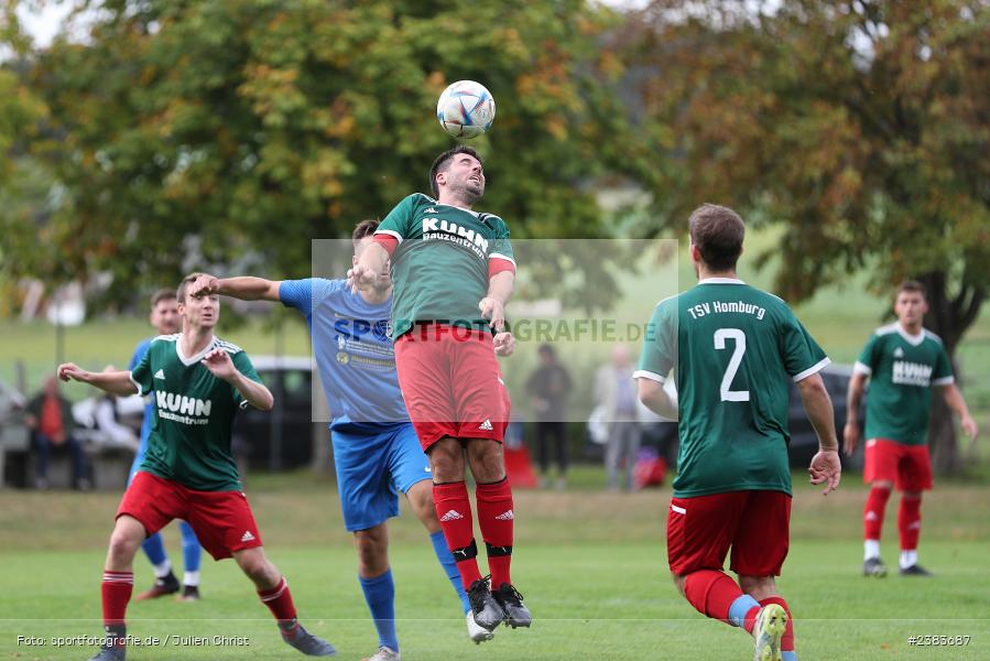 Philipp Reinhart, Sportgelände, Esselbach, 08.10.2023, sport, action, BFV, Saison 2023/2024, Fussball, Kreisliga Würzburg, 11. Spieltag, HOM, FSV, TSV Homburg, FSV Esselbach-Steinmark - Bild-ID: 2383687