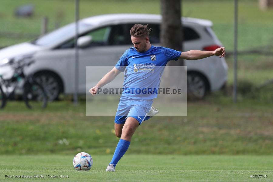 Antonio de Simone, Sportgelände, Esselbach, 08.10.2023, sport, action, BFV, Saison 2023/2024, Fussball, Kreisliga Würzburg, 11. Spieltag, HOM, FSV, TSV Homburg, FSV Esselbach-Steinmark - Bild-ID: 2383700