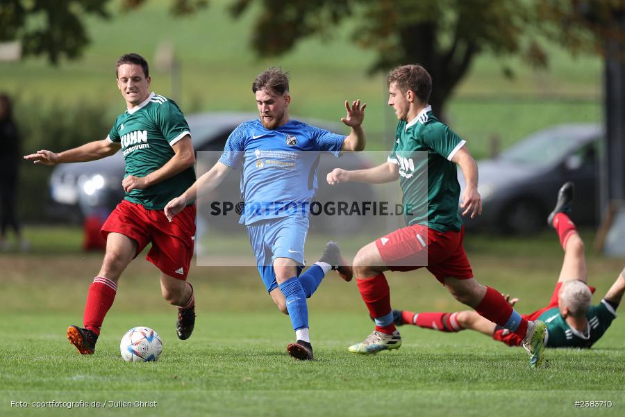 Sportgelände, Esselbach, 08.10.2023, sport, action, BFV, Saison 2023/2024, Fussball, Kreisliga Würzburg, 11. Spieltag, HOM, FSV, TSV Homburg, FSV Esselbach-Steinmark - Bild-ID: 2383710
