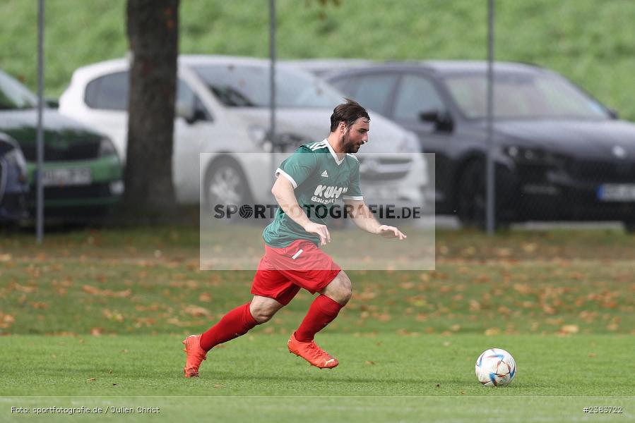 Nico Kaufmann, Sportgelände, Esselbach, 08.10.2023, sport, action, BFV, Saison 2023/2024, Fussball, Kreisliga Würzburg, 11. Spieltag, HOM, FSV, TSV Homburg, FSV Esselbach-Steinmark - Bild-ID: 2383722