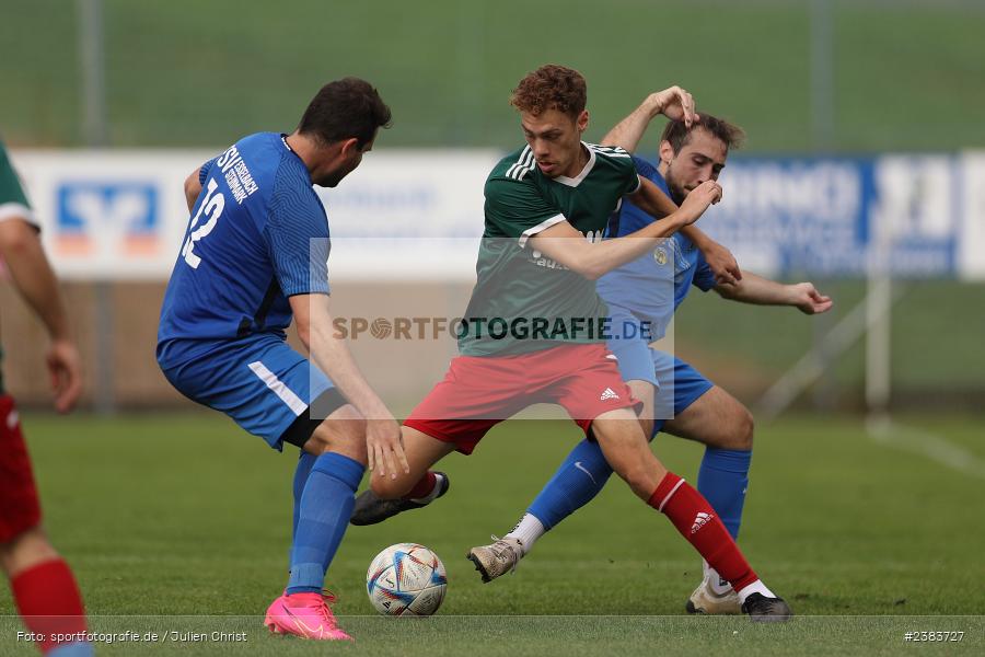 Adrian Ziem, Sportgelände, Esselbach, 08.10.2023, sport, action, BFV, Saison 2023/2024, Fussball, Kreisliga Würzburg, 11. Spieltag, HOM, FSV, TSV Homburg, FSV Esselbach-Steinmark - Bild-ID: 2383727