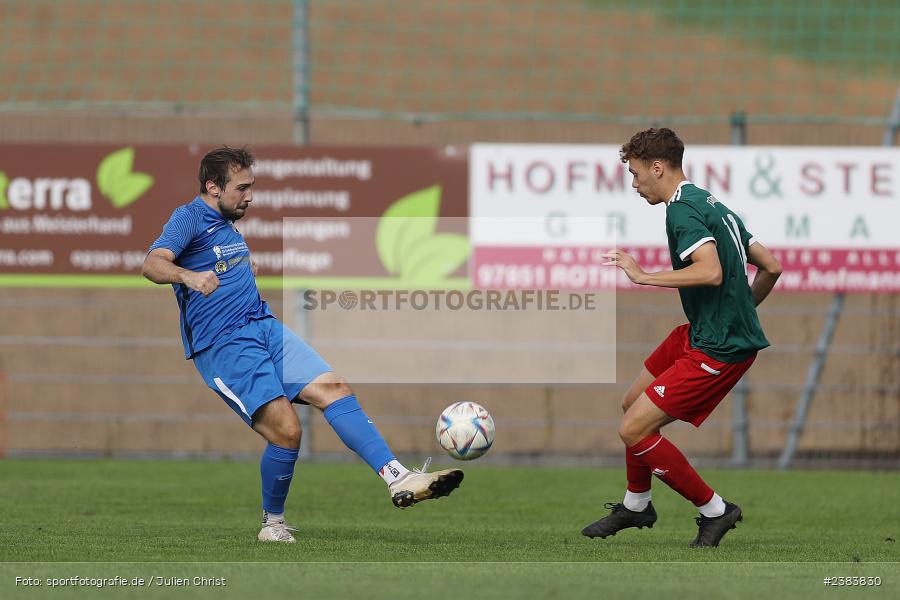 Hannes Roth, Sportgelände, Esselbach, 08.10.2023, sport, action, BFV, Saison 2023/2024, Fussball, Kreisliga Würzburg, 11. Spieltag, HOM, FSV, TSV Homburg, FSV Esselbach-Steinmark - Bild-ID: 2383830