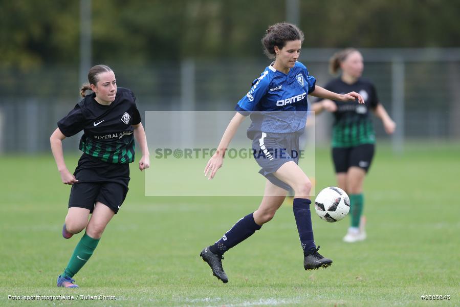 Sportgelände, Karlstadt, 08.10.2023, sport, action, BFV, Saison 2023/2024, Fussball, 5. Spieltag, Bezirksliga Frauen 01, SVB, FVK, SV Bütthard, FV Karlstadt - Bild-ID: 2383843 Sportgelände, Karlstadt, 08.10.2023, sport, action, BFV, Saison 2023/2024, Fussball, 5. Spieltag, Bezirksliga Frauen 01, SVB, FVK, SV Bütthard, FV Karlstadt - Bild-ID: 2383843