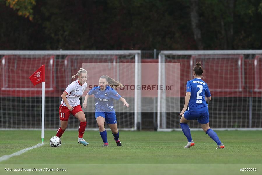 Franka Ziegler, Sportpark Heuchelhof, Würzburg, 09.10.2023, sport, action, Saison 2023/2024, Fussball, Regionalliga Süd, 6. Spieltag, KSC, FWK, Karlsruher SC, FC Würzburger Kickers - Bild-ID: 2383892